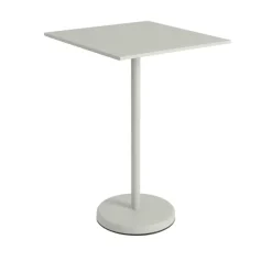 Linear Steel cafébord 70x70cm, H105 cm fra Muuto