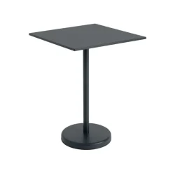 Linear Steel cafébord 70x70cm, H95 cm fra Muuto