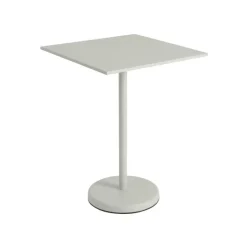 Linear Steel cafébord 70x70cm, H95 cm fra Muuto