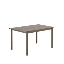 Linear Steel Table, 140x75 cm fra Muuto