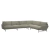 Lissoni PL117S Hjørnesofa, Moss 015 fra Fritz Hansen