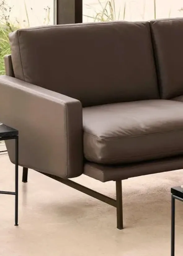 Lissoni Sofa, 2 pers. 168 cm fra Fritz Hansen