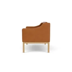 L45 MK154 2 pers. sofa, cognac læder af Mogens Koch