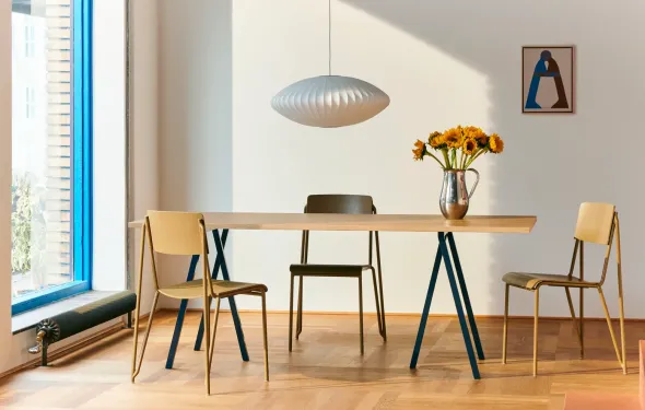 Loop Stand Table, 180 cm fra Hay