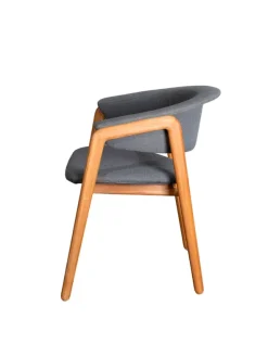 Luna Stol, teak/grey fra Cane-line