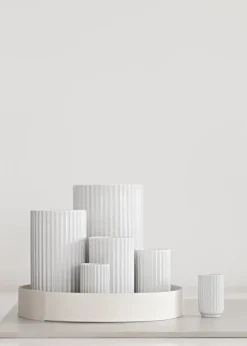 Lyngbyvasen i hvid fra Lyngby Porcelæn