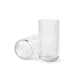 Lyngbyvasen i klar glas fra Lyngby Porcelæn