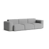 Mags Soft Low 3 pers. sofa, kombination 1 fra Hay