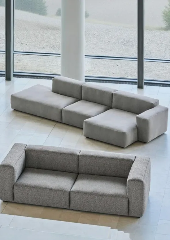 Mags Soft Low 3 pers. sofa, kombination 3, højre fra Hay