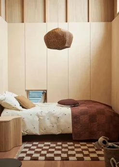 Mara Washable Rug 90 x 150 cm, rust fra Ferm Living