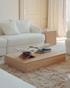 Mass Coffee Table Wide, oak fra New Works