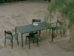 May havebord 170 x 85, dark green fra New Works