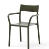 May havestol m. armlæn, dark green fra New Works
