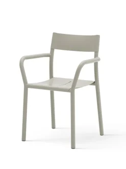 May havestol m. armlæn, light grey fra New Works