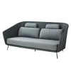 Mega 2-pers. Sofa, inkl. hyndesæt fra Cane-line