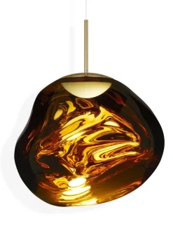 Melt Pendant Gold, 50 cm fra Tom Dixon