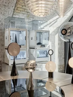 Melt Portable Bordlampe, silver fra Tom Dixon