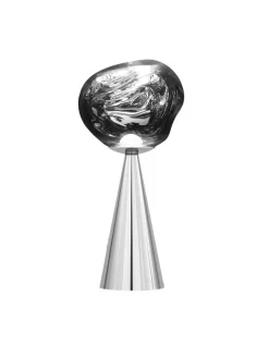 Melt Portable Bordlampe, silver fra Tom Dixon