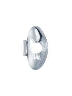 Melt Surface Væglampe, chrome fra Tom Dixon
