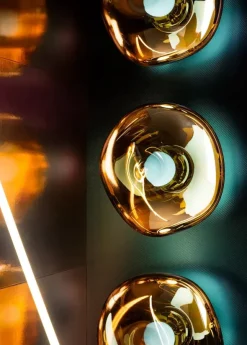 Melt Surface Væglampe, gold fra Tom Dixon