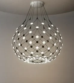 Mesh LED pendel Ø80 fra Luceplan
