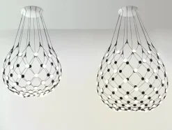 Mesh LED pendel Ø80 fra Luceplan