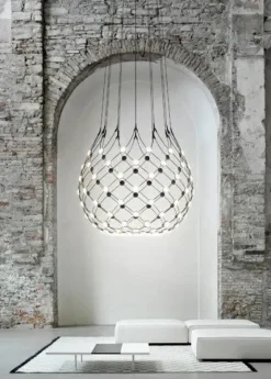 Mesh LED pendel Ø100 fra Luceplan