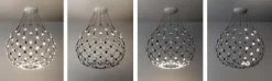 Mesh LED pendel Ø100 fra Luceplan