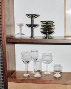 Metal Champagne Coupe, low fra Louise Roe