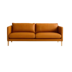 MH276 3 pers. sofa i Baltique anilinlæder fra Mogens Hansen