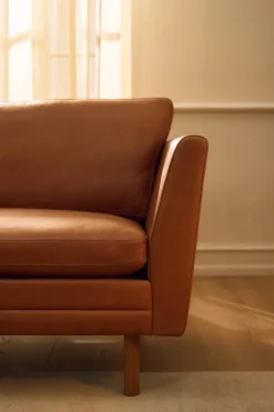 MH2301 Sofa, gefion læder fra Mogens Hansen