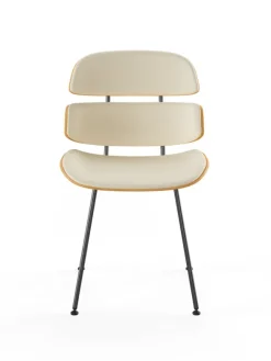 Midas stol, creme læder fra Naver Collection