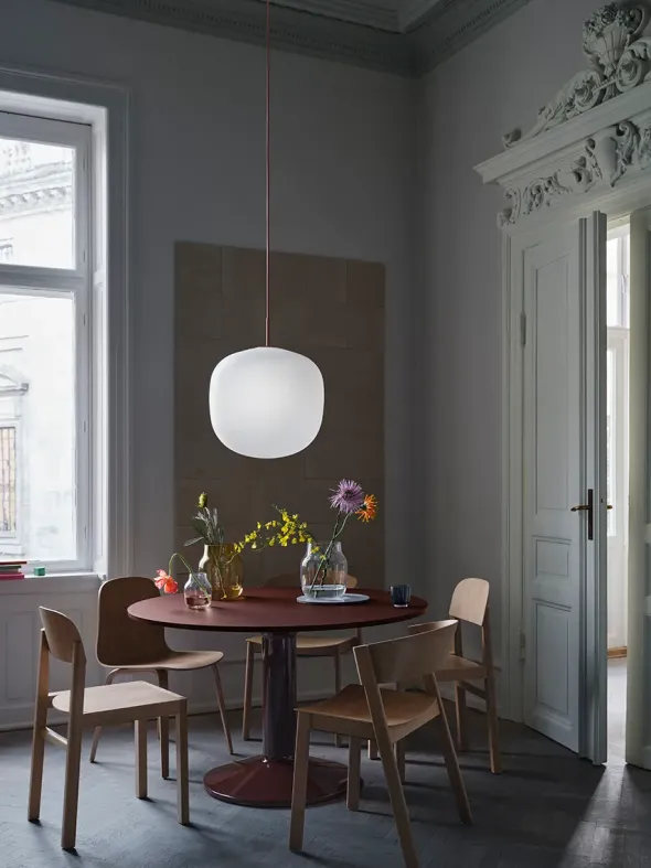 Midst Table Ø 120 cm, linoleum fra Muuto