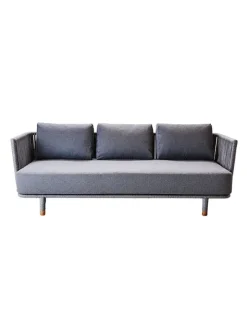 Moments 3 pers. Sofa inkl. hynder fra Cane-line
