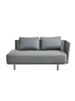 Moments 2 pers. Sofa venstre inkl. hynder fra Cane-line
