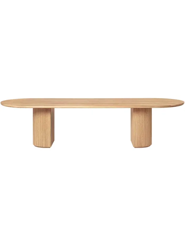Moon Spisebord Elliptical 290x105 fra GUBI