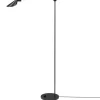 MS011 Gulvlampe, sort PVD fra Fritz Hansen