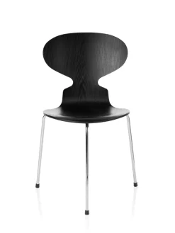 3100 Myren med 3 ben, krom stel af Arne Jacobsen