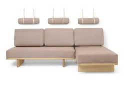 Nakkehynde til BM0865 daybed af Børge Mogensen