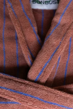 Naram badekåbe, Camel & Ultramarine fra Bongusta