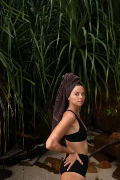 Naram towel - Coffee fra Bongusta