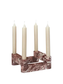 Newel Modular Candle Holder, lysestage sæt af 4 stk. fra Ferm Living