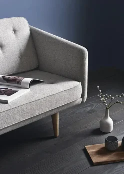 No. 1 Sofa 2 pers. af Børge Mogensen