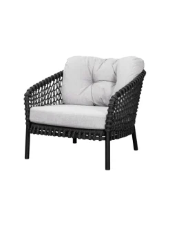 Ocean Large Loungestol, soft rope fra Cane-line