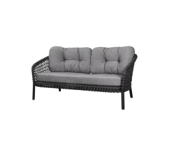 Ocean large 2-pers. sofa, soft rope fra Cane-line