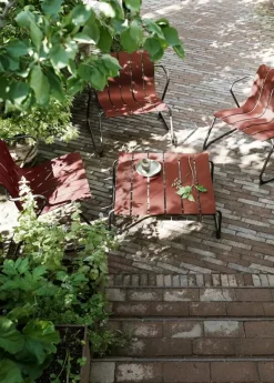 Ocean Loungestol, burnt red fra Mater