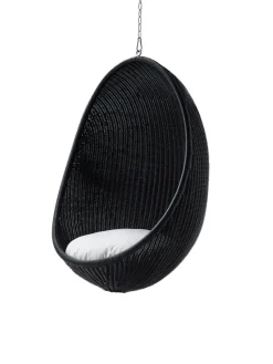 Outdoor Hanging Egg, Black af Nanna Ditzel