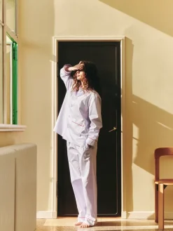 Outline Pyjama L/S Shirt fra Hay