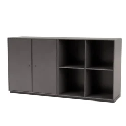 Pair reol, inkl. sokkel fra Montana