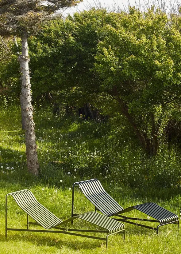 Palissade Chaise Longue, antracit fra Hay